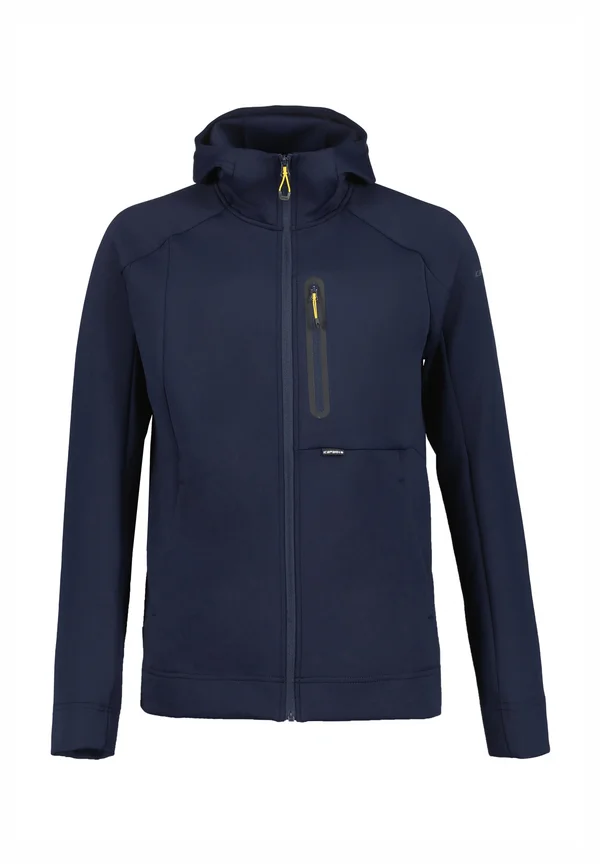 MIDLAYER BRUNSVILLE - Sweatjacke - dunkel blau