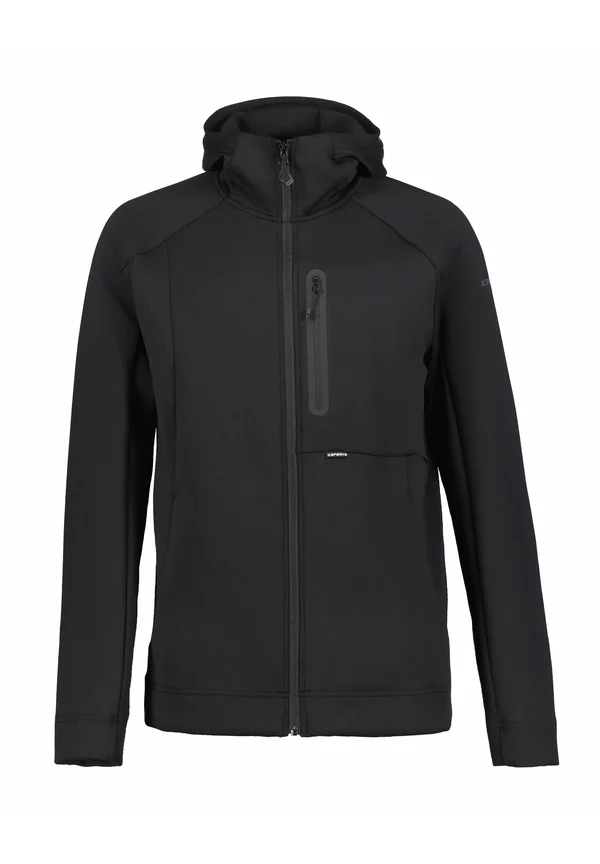MIDLAYER BRUNSVILLE - Sweatjacke - schwarz