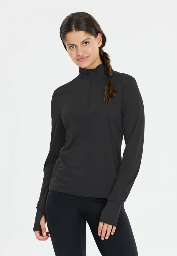 MIDLAYER CHABA - Langarmshirt - black