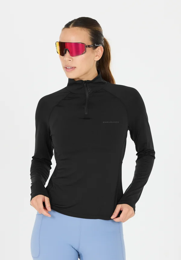 MIDLAYER CHRISSIE - Langarmshirt - black