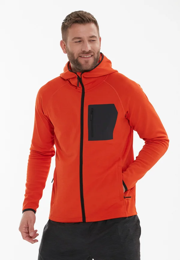 MIDLAYER DEERTO - Sweatjacke - pureed pumpkin