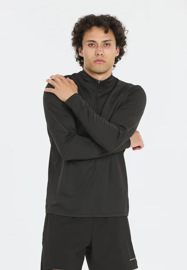 MIDLAYER ETAN - Langarmshirt - black