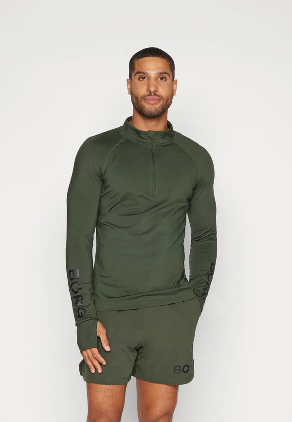 MIDLAYER HALF ZIP - Langarmshirt - duffel bag