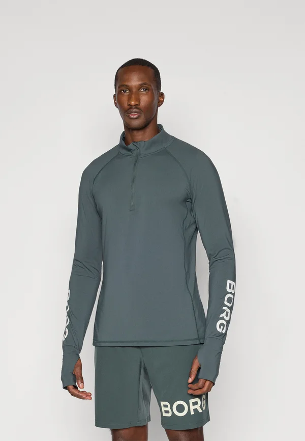 MIDLAYER HALF ZIP - Langarmshirt - urban chic