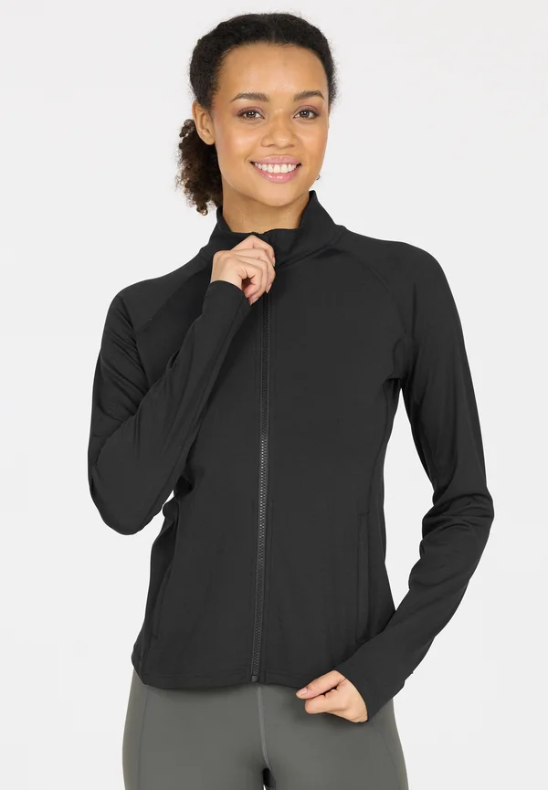 MIDLAYER KROSA - Trainingsjacke - black