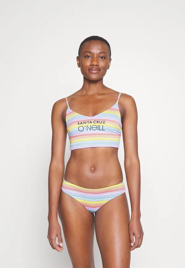 MIDLES MAOI SET - Bikini - bright multi coloured stripe