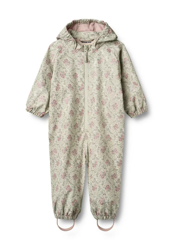 MIKA - Regenanzug - slightly green flowers