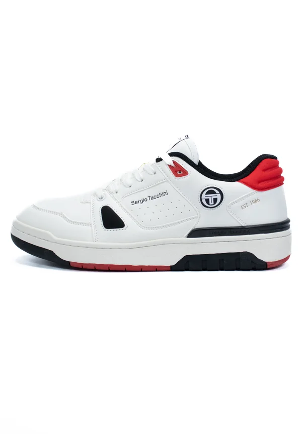 MILANO - Sneaker low - white black red