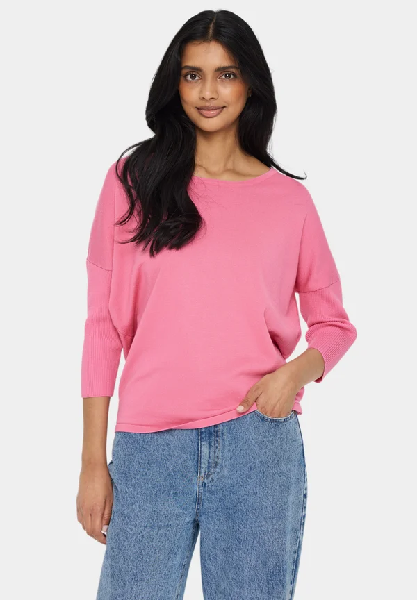 MILASZ R-NECK - Strickpullover - chateau rose