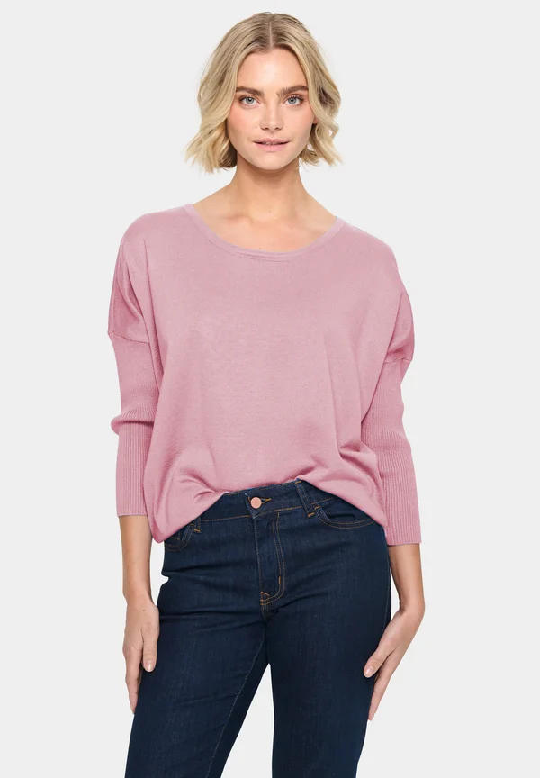 MILASZ R-NECK - Strickpullover - pink nectar