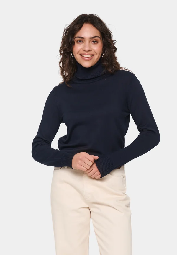 MILASZ ROLLNECK - Strickpullover - night sky