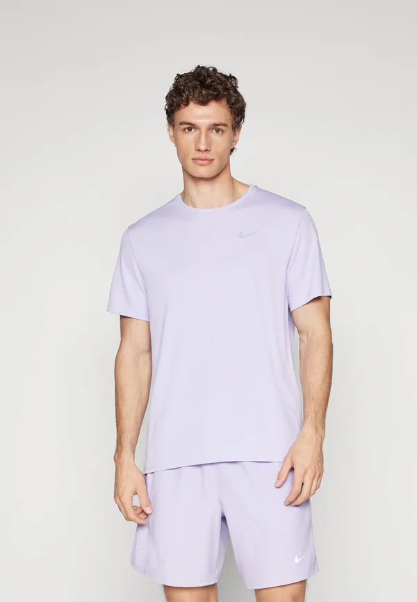MILER - Sport T-Shirt - hydrangeas/reflective silver