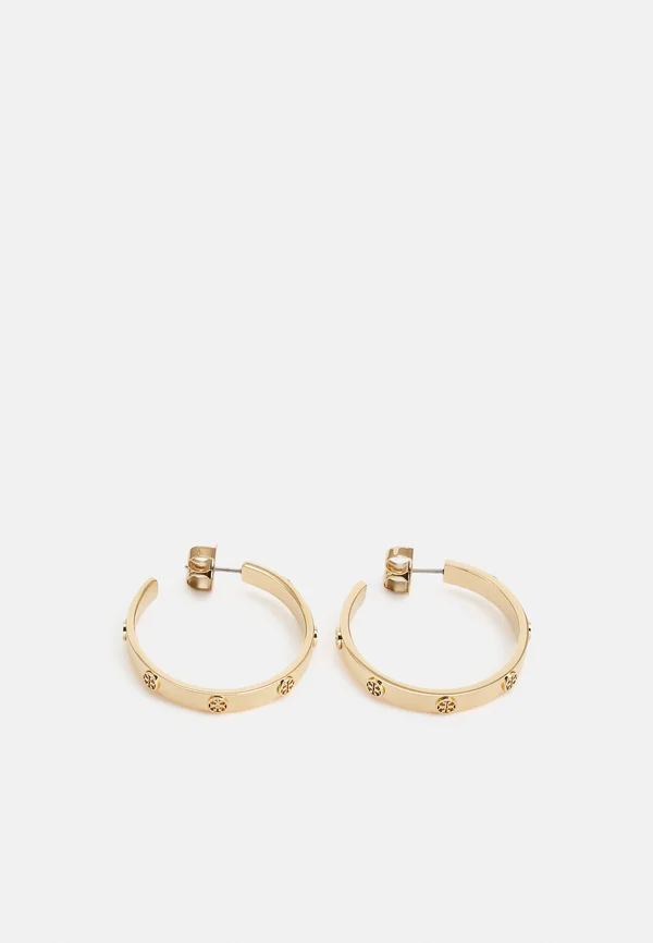MILLER STUD HOOP EARRING - Ohrringe - gold-coloured