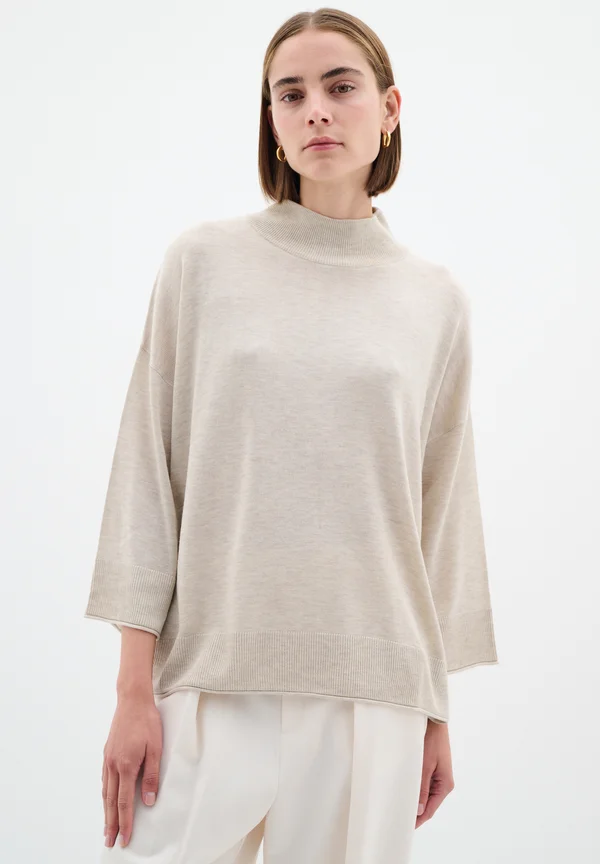 MILZAIW - Strickpullover - haze melange