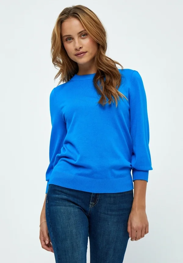 MIMERSIN KNIT TEE - Strickpullover - ocean blue