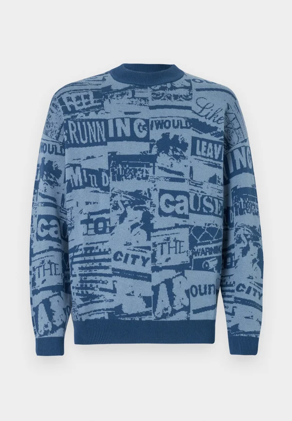 MIND - Strickpullover - light blue