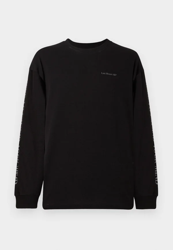 MIND TEE UNISEX - Langarmshirt - black/grey