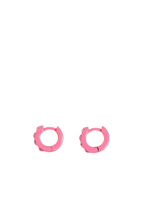 MINI ARO CRISTALES - Ohrringe - rosa claro