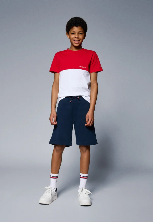 MINI CORP COLOURBLOCK SET - T-Shirt print - primary red/white
