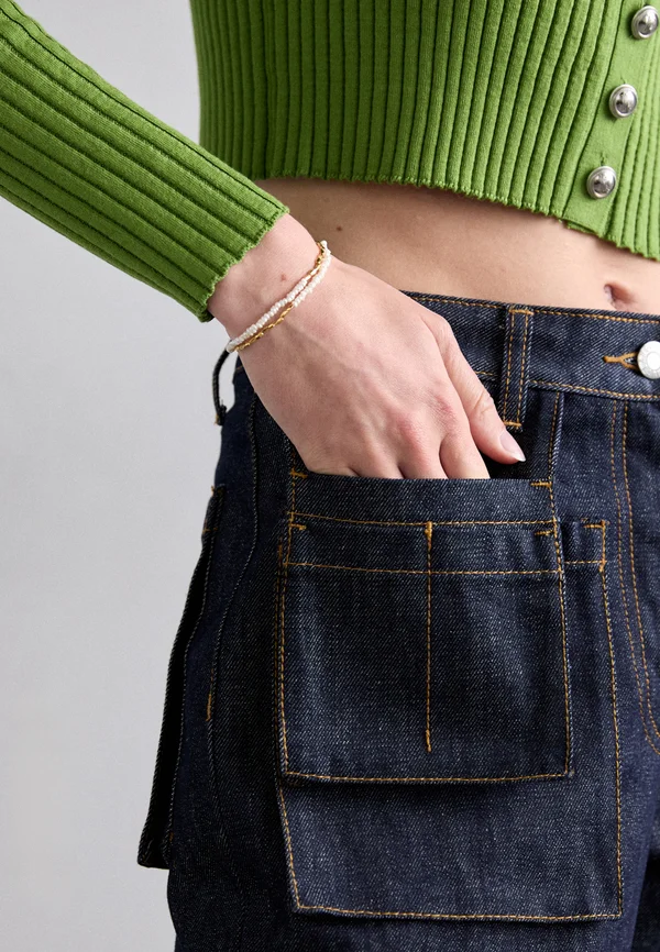 MINI NUGGET BRACELET  - Armband - white