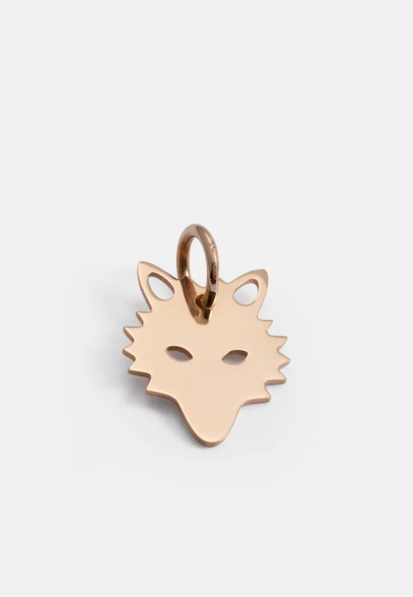 MINI WOLF CHARM - Anhänger - rose gold-coloured