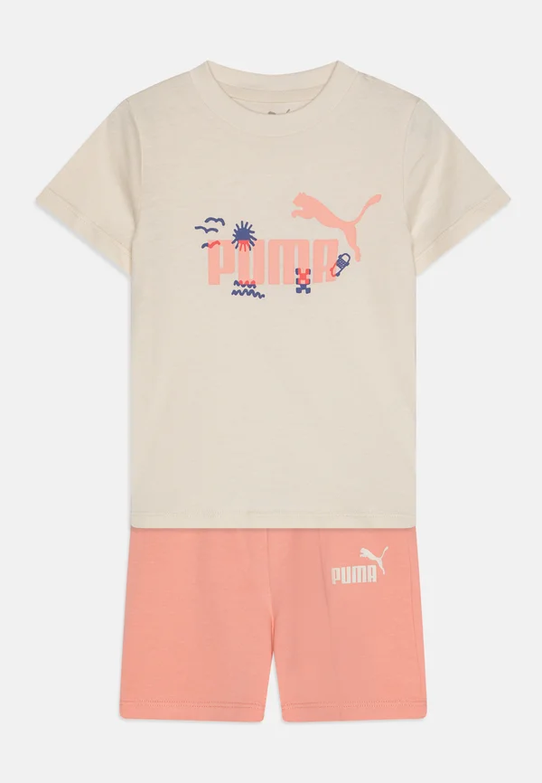 MINICATS SANDY ADVENTURES TEE AND SHORTS UNISEX SET  - T-Shirt print - alpine snow