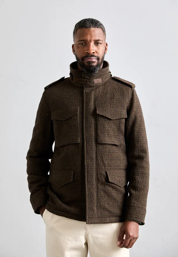 MINIFIELD - Parka - marrone/brown