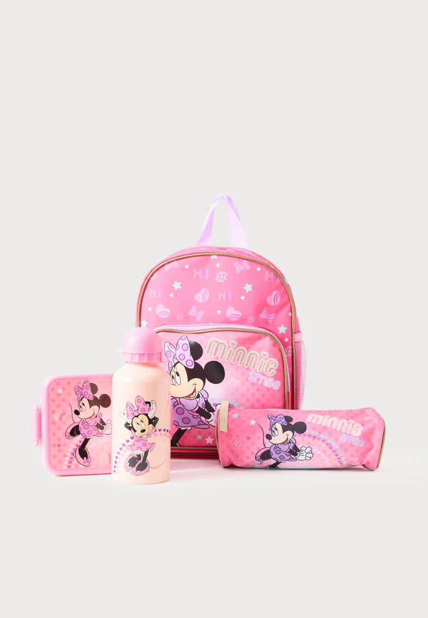 MINNIE MOUSE BACK TO SCHOOL BACKPACK SET UNISEX - Schulranzen - pink