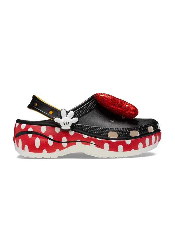 MINNIE MOUSE CLASSIC PLATFORM CLOG - Riemensandalette - white