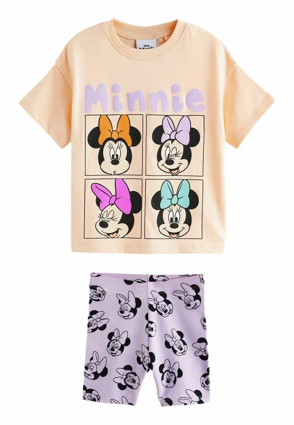 MINNIE MOUSE CYCLE SET - Shorts - orange