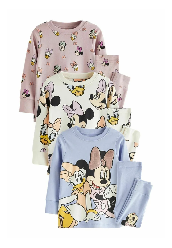 MINNIE MOUSE LICENSE 3 PACK REGULAR FIT - Nachtwäsche Set - pink blue white