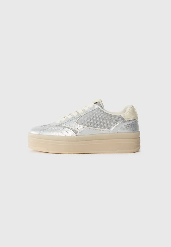 MINNY 1 - Sneaker low - silver-coloured