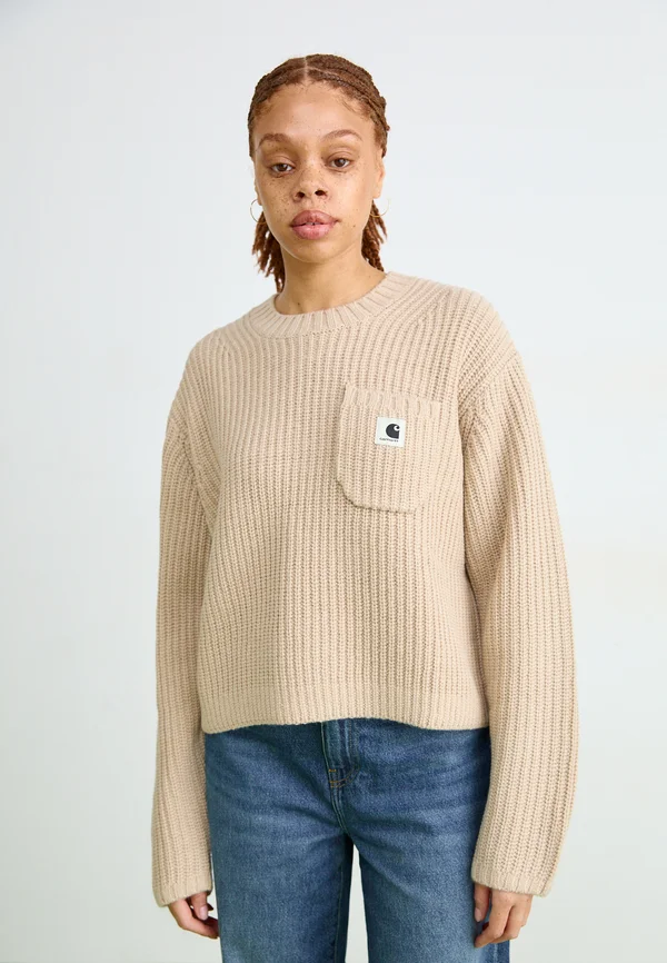 MIRA - Strickpullover - fleur de sel