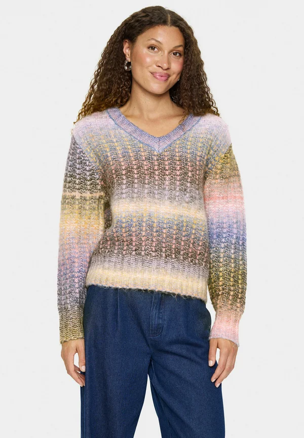 MIRABELSZ - Strickpullover - urban chic melange