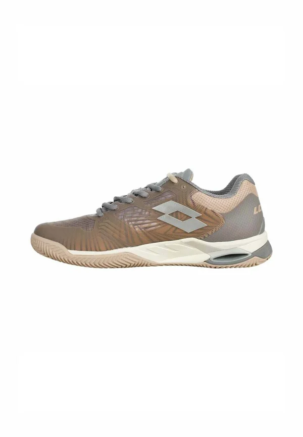 MIRAGE 100 II - Tennisschuh für Sandplätze - cool gray u silver metal irish beige