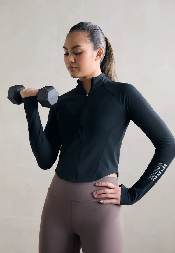 MIRAGE ZIP MIDLAYER - Trainingsjacke - black