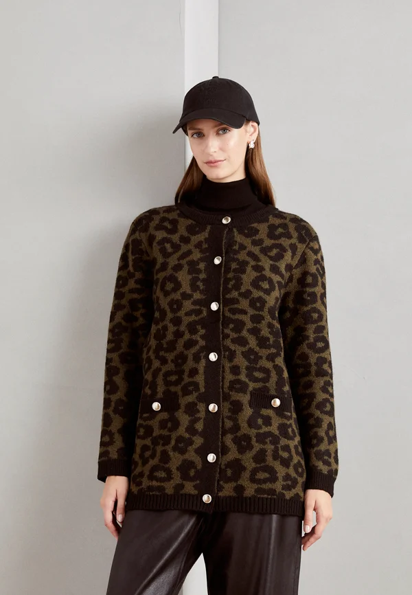 MIRENA - Strickjacke - noir/army