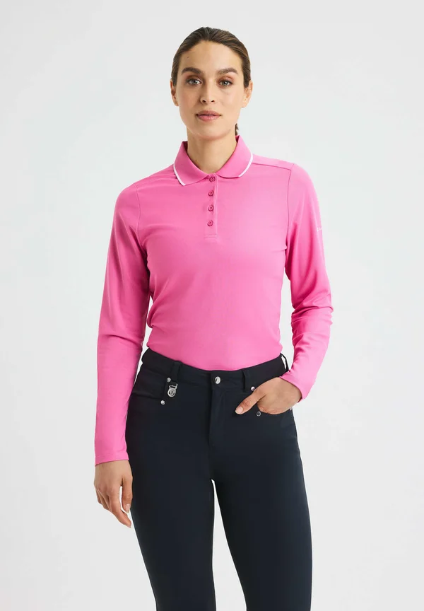MIRIAM LONG SLEEVE - Poloshirt - rose