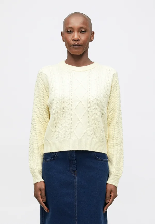 MIRSADA - Strickpullover - jaune layette