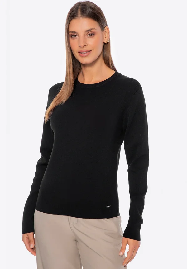 MISCHUNG FÜR - Strickpullover - black