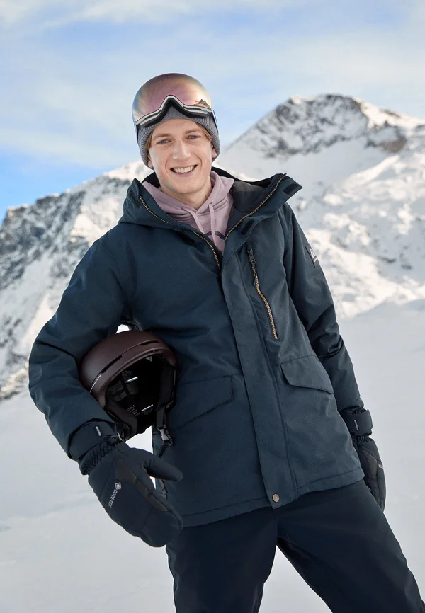 MISSION SOLID - Snowboardjacke - TRUE BLACK