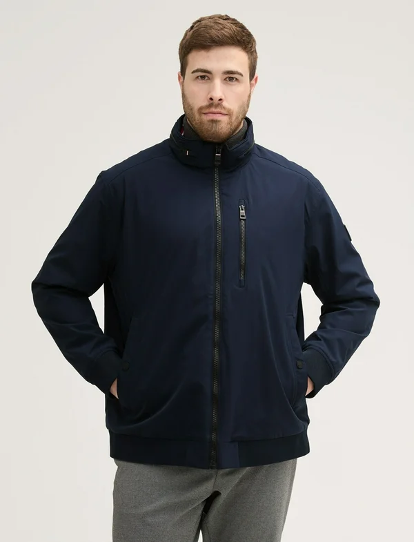 MIT ABNEHMBARER KAPUZE - Übergangsjacke - sky captain blue