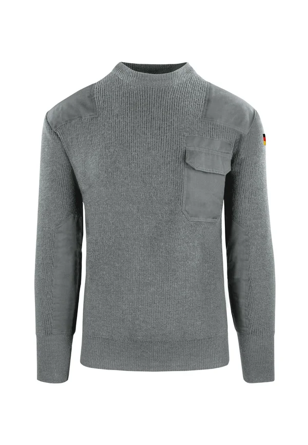 MIT BARNTRUP - Strickpullover - grau
