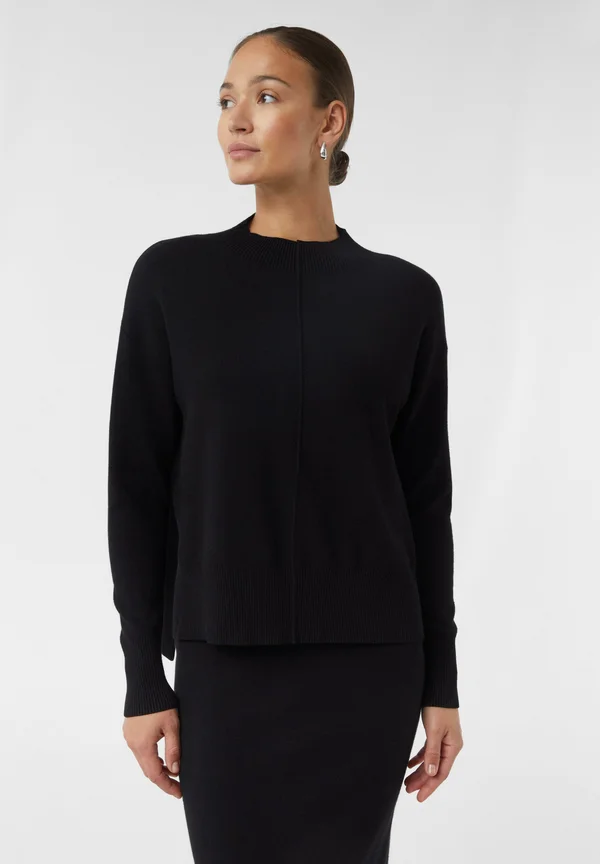 MIT BIESEN - Strickpullover - schwarz