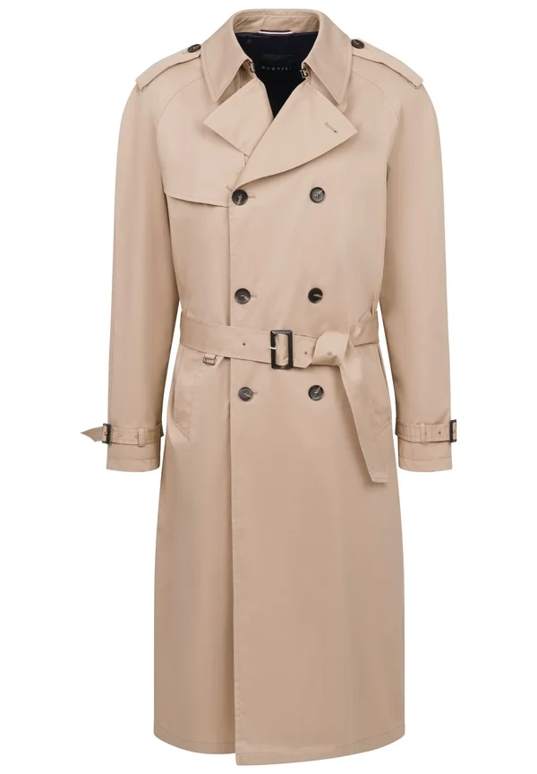 MIT BINDEGURT KRAGEN - Trenchcoat - beige