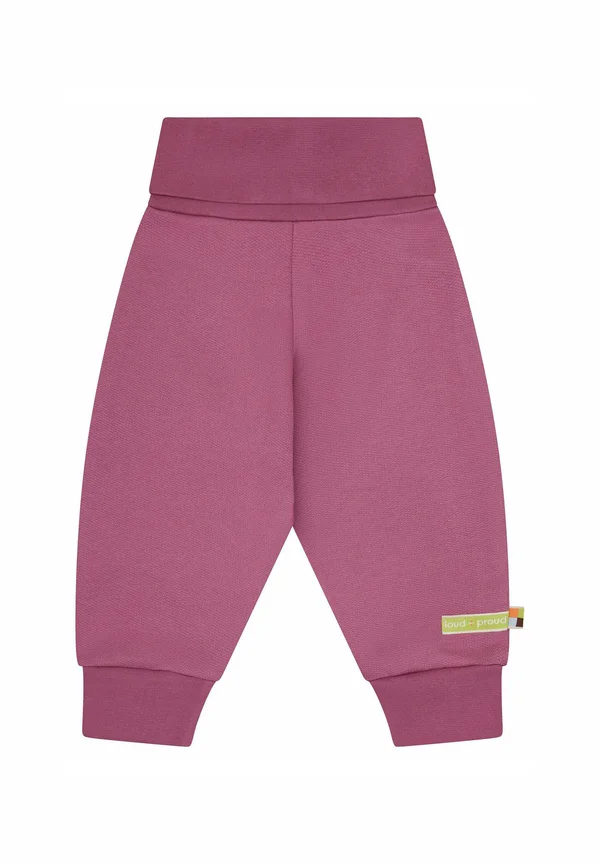 MIT ELASTISCHEM BÜNDCHEN - Jogginghose - grape