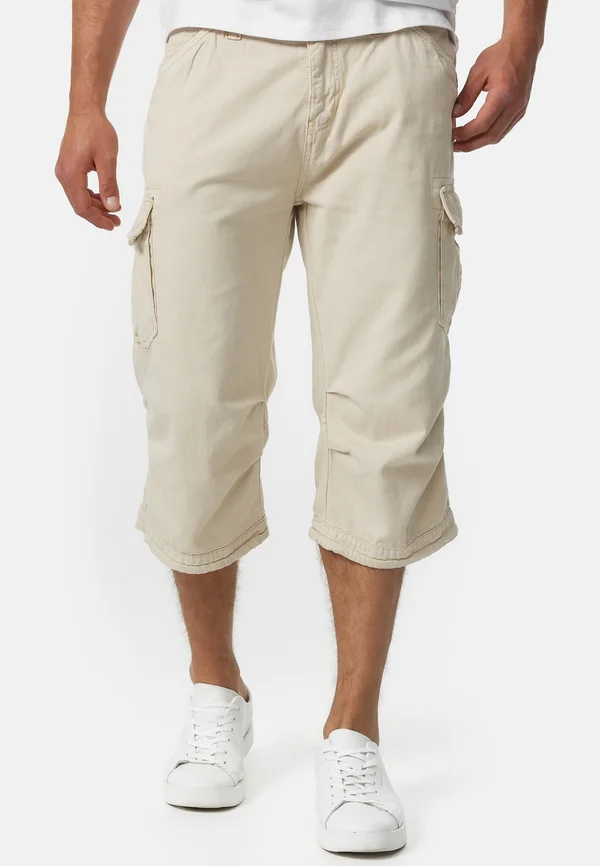 MIT GÜRTEL NICOLAS - Shorts - fog