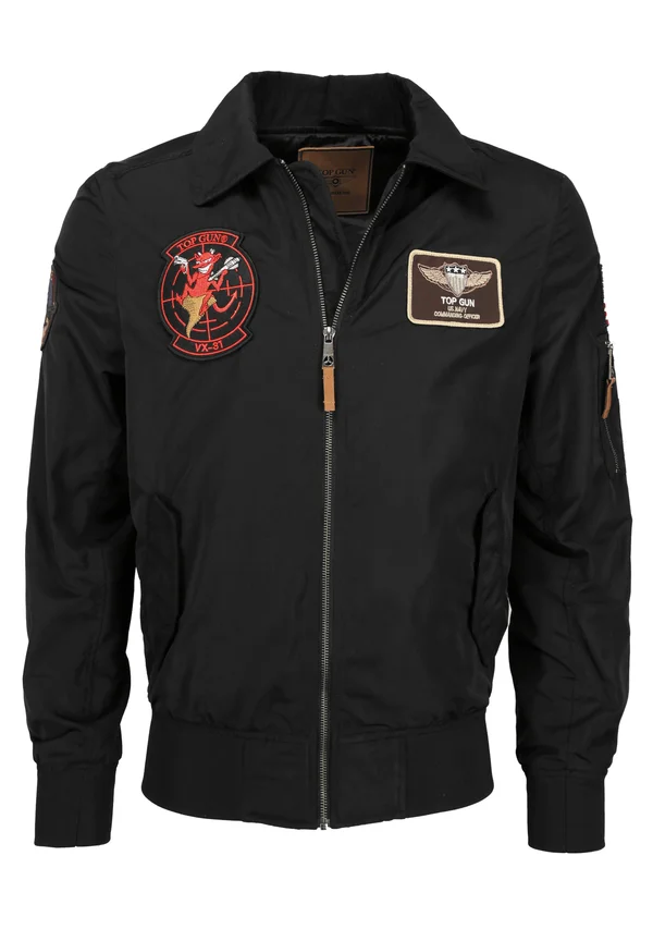 MIT HEMDKRAGEN  - Leichte Jacke - black