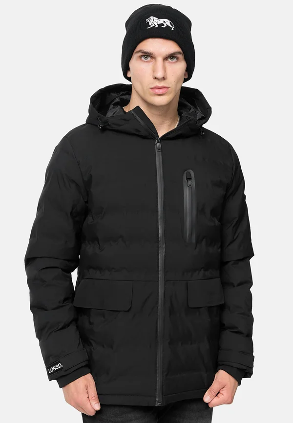 MIT KAPUZE NORMALE PASSFORM BALLYWILDRICK - Winterjacke - black white