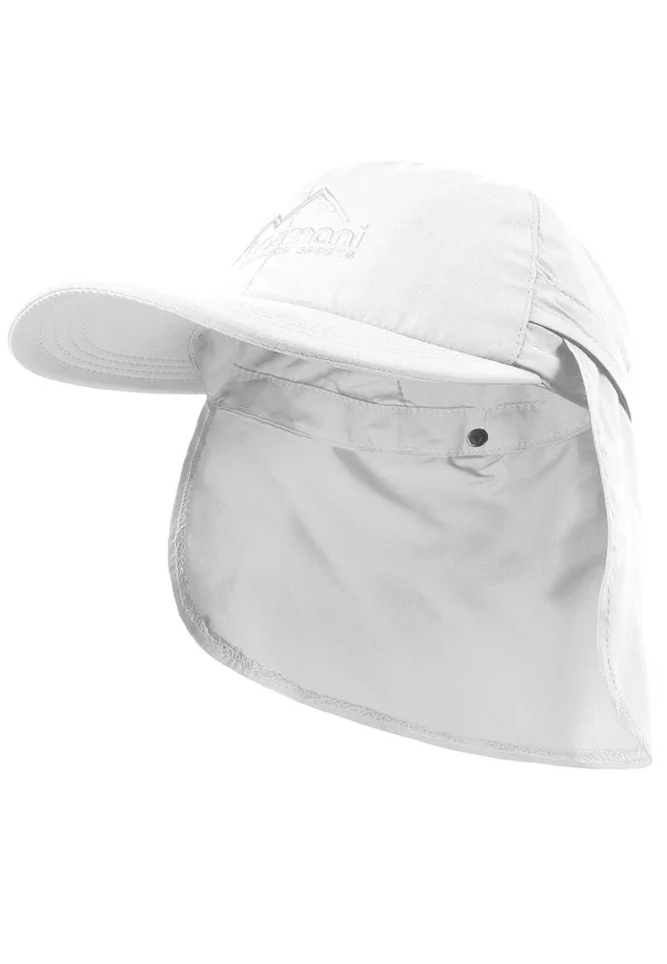 MIT NACKENSCHUTZ - Cap - weiß